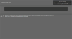 Desktop Screenshot of belembassy.org