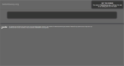 Desktop Screenshot of canada.belembassy.org