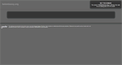 Desktop Screenshot of china.belembassy.org
